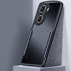 Funda Silicona Ultrafina Transparente T06 para Huawei Honor 60 5G Negro