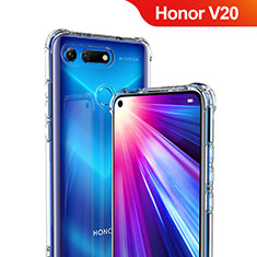 Funda Silicona Ultrafina Transparente T06 para Huawei Honor V20 Claro