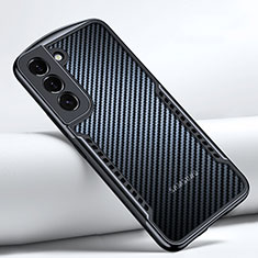 Funda Silicona Ultrafina Transparente T06 para Samsung Galaxy S21 5G Negro