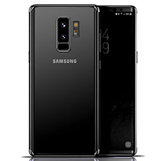 Funda Silicona Ultrafina Transparente T06 para Samsung Galaxy S9 Plus Negro
