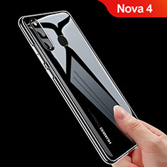 Funda Silicona Ultrafina Transparente T07 para Huawei Nova 4 Claro