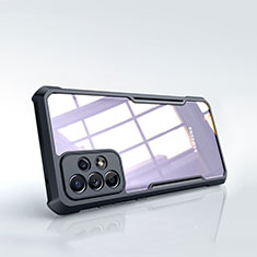 Funda Silicona Ultrafina Transparente T07 para Samsung Galaxy A52 4G Negro