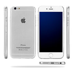 Funda Silicona Ultrafina Transparente T09 para Apple iPhone 6 Claro