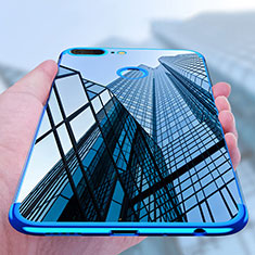 Funda Silicona Ultrafina Transparente T10 para Huawei Honor 9 Lite Azul