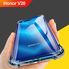 Funda Silicona Ultrafina Transparente T10 para Huawei Honor V20 Claro
