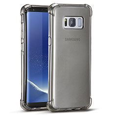 Funda Silicona Ultrafina Transparente T11 para Samsung Galaxy S8 Gris