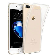 Funda Silicona Ultrafina Transparente T15 para Apple iPhone 7 Plus Claro