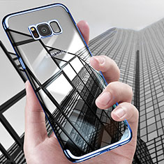 Funda Silicona Ultrafina Transparente T17 para Samsung Galaxy S8 Azul