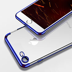 Funda Silicona Ultrafina Transparente T19 para Apple iPhone 8 Azul
