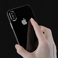 Funda Silicona Ultrafina Transparente V06 para Apple iPhone Xs Max Claro