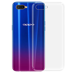 Funda Silicona Ultrafina Transparente Z03 para Oppo R15X Claro