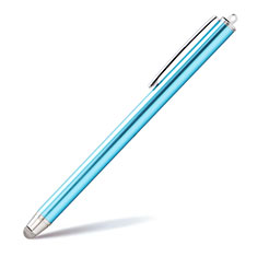 Lapiz Optico de Pantalla Tactil Capacitivo Universal H06 para Motorola Moto One Fusion Azul Claro