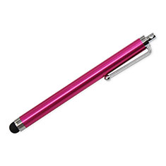 Lapiz Optico de Pantalla Tactil Capacitivo Universal P05 para Samsung Galaxy M53 5G Rosa Roja