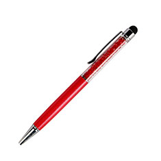 Lapiz Optico de Pantalla Tactil Capacitivo Universal P09 para Blackberry Q10 Rojo