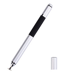 Lapiz Optico de Pantalla Tactil de Escritura de Dibujo Capacitivo Universal P11 para LG Velvet 5G Plata