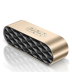 Mini Altavoz Portatil Bluetooth Inalambrico Altavoces Estereo S08 para Samsung Galaxy Z Flip3 5G Oro