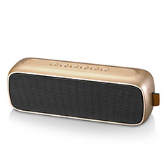 Mini Altavoz Portatil Bluetooth Inalambrico Altavoces Estereo S09 para Samsung Galaxy Z Flip4 5G Oro