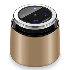 Mini Altavoz Portatil Bluetooth Inalambrico Altavoces Estereo S26 para Xiaomi Mi 10 Ultra Oro