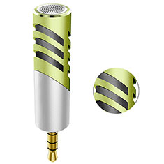 Mini Microfono Estereo de 3.5 mm M09 para Samsung Galaxy S22 Plus 5G Verde