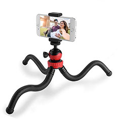 Palo Selfie Stick Tripode Bluetooth Disparador Remoto Extensible Universal T01 para Oppo Reno10 Pro+ Plus 5G Negro