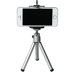 Palo Selfie Stick Tripode Bluetooth Disparador Remoto Extensible Universal T18 para Samsung Galaxy Z Fold4 5G Plata