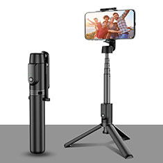 Palo Selfie Stick Tripode Bluetooth Disparador Remoto Extensible Universal T28 para HTC U11 Negro