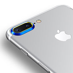 Protector de la Camara Cristal Templado C01 para Apple iPhone 7 Plus Azul