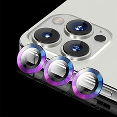 Protector de la Camara Cristal Templado C08 para Apple iPhone 14 Pro Max Morado