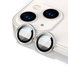Protector de la Camara Cristal Templado C10 para Apple iPhone 13 Mini Plata