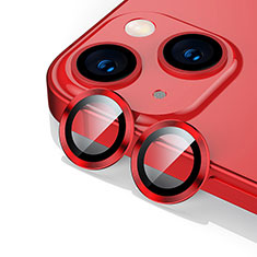 Protector de la Camara Cristal Templado C10 para Apple iPhone 14 Plus Rojo