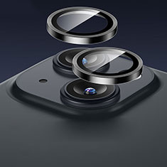 Protector de la Camara Cristal Templado M01 para Apple iPhone 15 Plus Negro