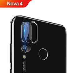 Protector de la Camara Cristal Templado para Huawei Nova 4 Negro