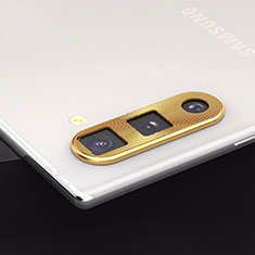 Protector de la Camara Cristal Templado para Samsung Galaxy Note 10 Oro