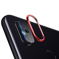 Protector de la Camara Cristal Templado para Xiaomi Mi 8 Rojo