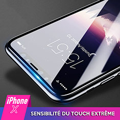 Protector de Pantalla Cristal Templado 3D para Apple iPhone Xs Max Negro