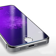 Protector de Pantalla Cristal Templado Anti luz azul B04 para Apple iPhone 5 Azul