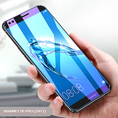 Protector de Pantalla Cristal Templado Anti luz azul para Huawei Y6 Pro (2017) Claro