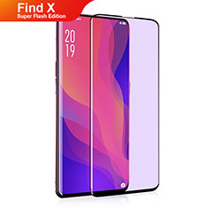 Protector de Pantalla Cristal Templado Integral Anti luz azul para Oppo Find X Super Flash Edition Negro