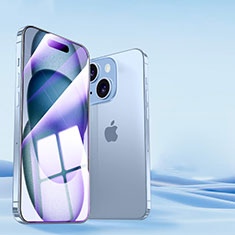 Protector de Pantalla Cristal Templado Integral Anti luz azul U01 para Apple iPhone 13 Negro