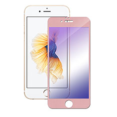 Protector de Pantalla Cristal Templado Integral F05 para Apple iPhone 6 Oro Rosa