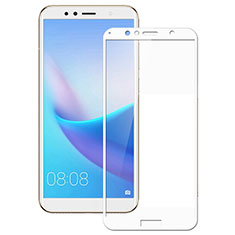 Protector de Pantalla Cristal Templado Integral F05 para Huawei Enjoy 8e Blanco