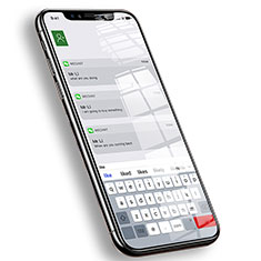 Protector de Pantalla Cristal Templado Integral F17 para Apple iPhone Xs Max Negro