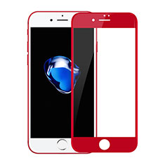 Protector de Pantalla Cristal Templado Integral F19 para Apple iPhone 7 Plus Rojo