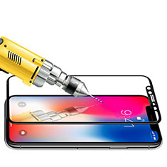 Protector de Pantalla Cristal Templado Integral F23 para Apple iPhone X Negro