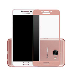 Protector de Pantalla Cristal Templado Integral para Samsung Galaxy C5 SM-C5000 Rosa