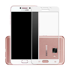 Protector de Pantalla Cristal Templado Integral para Samsung Galaxy C7 SM-C7000 Blanco