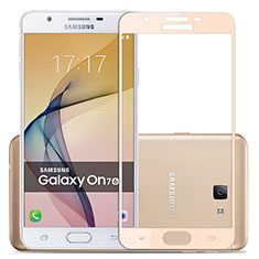 Protector de Pantalla Cristal Templado Integral para Samsung Galaxy On7 (2016) G6100 Oro