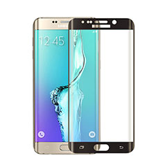 Protector de Pantalla Cristal Templado Integral para Samsung Galaxy S6 Edge+ Plus SM-G928F Negro