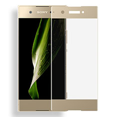Protector de Pantalla Cristal Templado Integral para Sony Xperia XA1 Oro