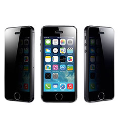 Protector de Pantalla Cristal Templado Privacy para Apple iPhone 5S Azul